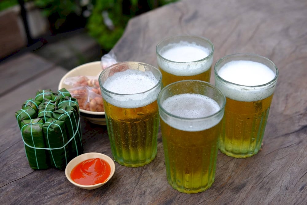 Vietnamese beer pairs naturally with dishes 